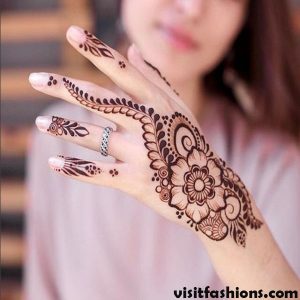 20 Simple Arabic Mehndi Designs For Girls In 2020