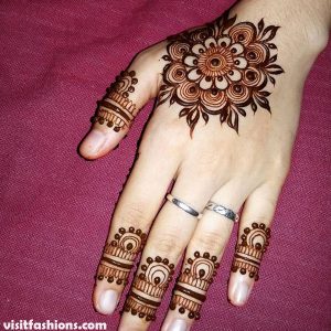 Simple Mehndi Design Collection For Girls In 2020