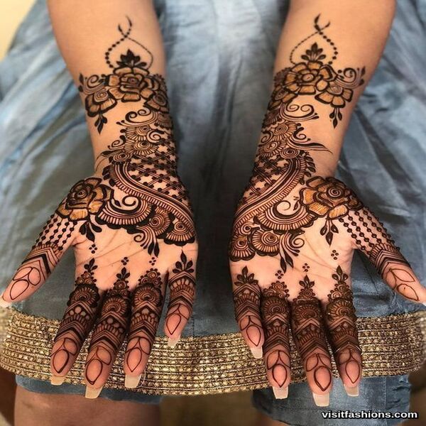 50 Arabic Mehndi Designs Simple And Latest For Eid Ul Fitr