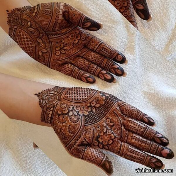 Simple And Easy Mehndi Designs Latest For Hands In