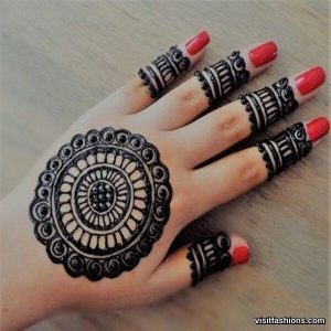 50+Arabic Mehndi Designs Simple And Latest For Eid ul-fitr