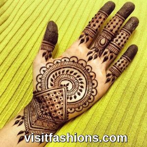 100 Simple And Easy Mehndi Designs For Eid In 2020