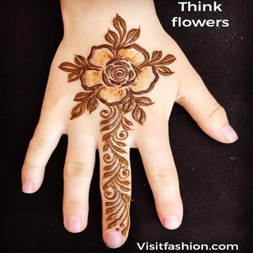 Simple and Easy Mehndi Designs For Girls In 2021 - Fashion & Tech and ...